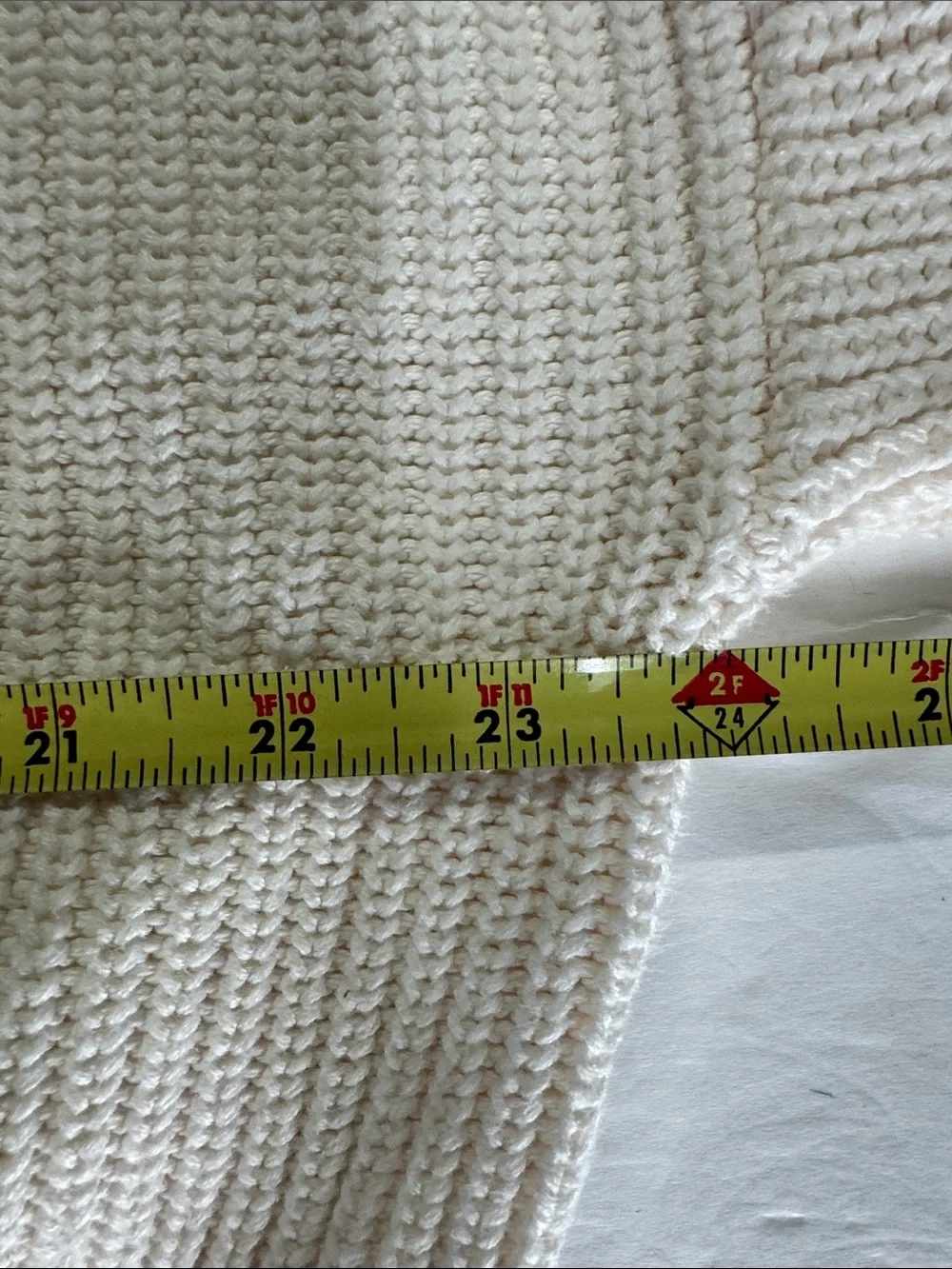 LOFT Cream Ribbed slouchy cropped cardigan S cotton casual fall winter neutral